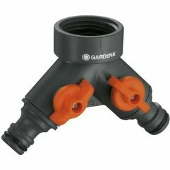 Aktion 🌟 GARDENA® 2-Wege-Ventil Für Wasserhähne Mit 33,3 Mm (G1)-Gewinde 🤩