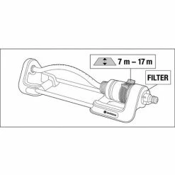 Großhandel ✔️ Gardena 2062-20 Comfort Kreisregner Mambo 310m² Sprühregner Rasensprenger Garten 🤩 -GARDENA SHOP 16262542 5