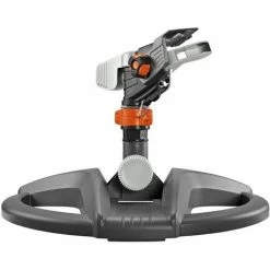 Brandneu 🎉 Gardena 8135-20 Premium Impuls-, Kreis- Und Sektorenregner Mit Schlitten 490m² 🌟