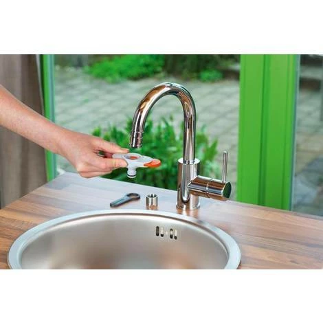 Gardena Hahnverbinder für Küchen Indoor-Wasserhähne 18210 Schlussverkauf 🎉 Gardena Hahnverbinder Für Küchen Indoor-Wasserhähne 18210 ✔️ -GARDENA SHOP 18161022 1