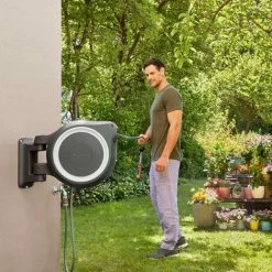 Großhandel 🛒 Gardena Wandschlauchbox RollUP L 30 M Inkl. Brause, Anschlüssen, 2-Wege-Ventil 🧨 -GARDENA SHOP 29382455 3