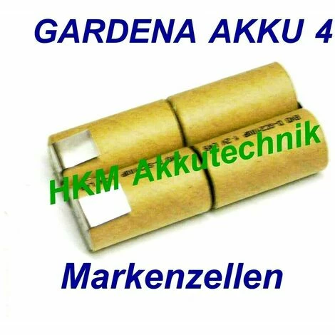 GARDENA Accu 4 Akku 4,8V 1,5 Ah NiCd Original Markenzellen für Original Lader Brandneu ⭐ GARDENA Accu 4 Akku 4,8V 1,5 Ah NiCd Original Markenzellen Für Original Lader ✨ -GARDENA SHOP 35030129 1