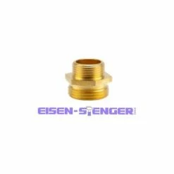 Auslauf 👏 GARDENA Messing-Reduzier-Gewindenippel, 33,3 Mm (G 1)-AG / 26,5 Mm (G 3/4)-AG 🧨