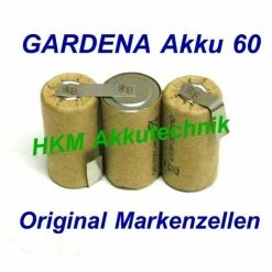 Coupon ⌛ GARDENA Accu 60 Akku 3,6V 2 Ah NiCd Original Markenzellen Für Original Lader 😀