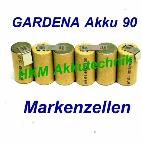 GARDENA Accu 90 Akku 7,2V 2,4 Ah NiCd Original Markenzellen für Original Lader Blitzangebot 💯 GARDENA Accu 90 Akku 7,2V 2,4 Ah NiCd Original Markenzellen Für Original Lader 💯 -GARDENA SHOP 40389779 1