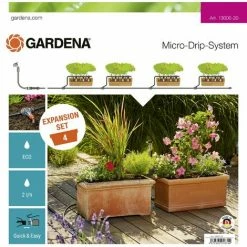 Am billigsten 🔔 GARDENA Micro-Drip System Erweiterungsset Pflanztröge 13 Mm (1/2") Ø Schlauchlänge: 10 M 13006-20 🛒