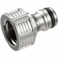 Rabatt ✨ GARDENA PREMIUM HAHNVERBINDER 21 MM (G 1/2 ZOLL): ADAPTER FÜR WASSERHÄHNE, WERTIGES METALL, SPRITZFREIER WASSERFLUSS, FROSTSICHE ❤️ -GARDENA SHOP 49874853 3