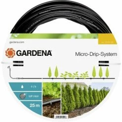 Coupon ✔️ GARDENA Micro-Drip System Tropfschlauch 13 Mm (1/2") Ø Schlauchlänge: 25 M 13131-20 💯