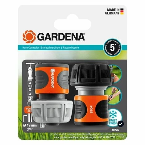 SCHNELLVERBINDER + AQUASTOP - GARDENA - 19 MM 18275-20 Angebote ✔️ SCHNELLVERBINDER + AQUASTOP - GARDENA - 19 MM 18275-20 ⭐ -GARDENA SHOP 53708538 2