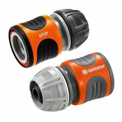 Billig 🛒 GARDENA SCHNELLVERBINDER AQUASTOP 13 MM (3/4 ZOLL) UND 15 MM (5/8 ZOLL): FÜR SCHLAUCHANFANG UND SCHLAUCHENDE, ANSCHLUSS KOMPATIB 🧨