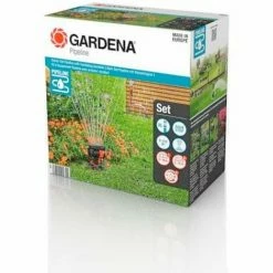 Besorgen 👍 Gardena Sprinklersystem Komplett-Set Pipeline Mit Viereckregner 08274-34 👍