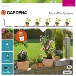 Brandneu 🔥 Gardena Micro-Drip-System Aktion Start Set Pflanztöpfe S 😀